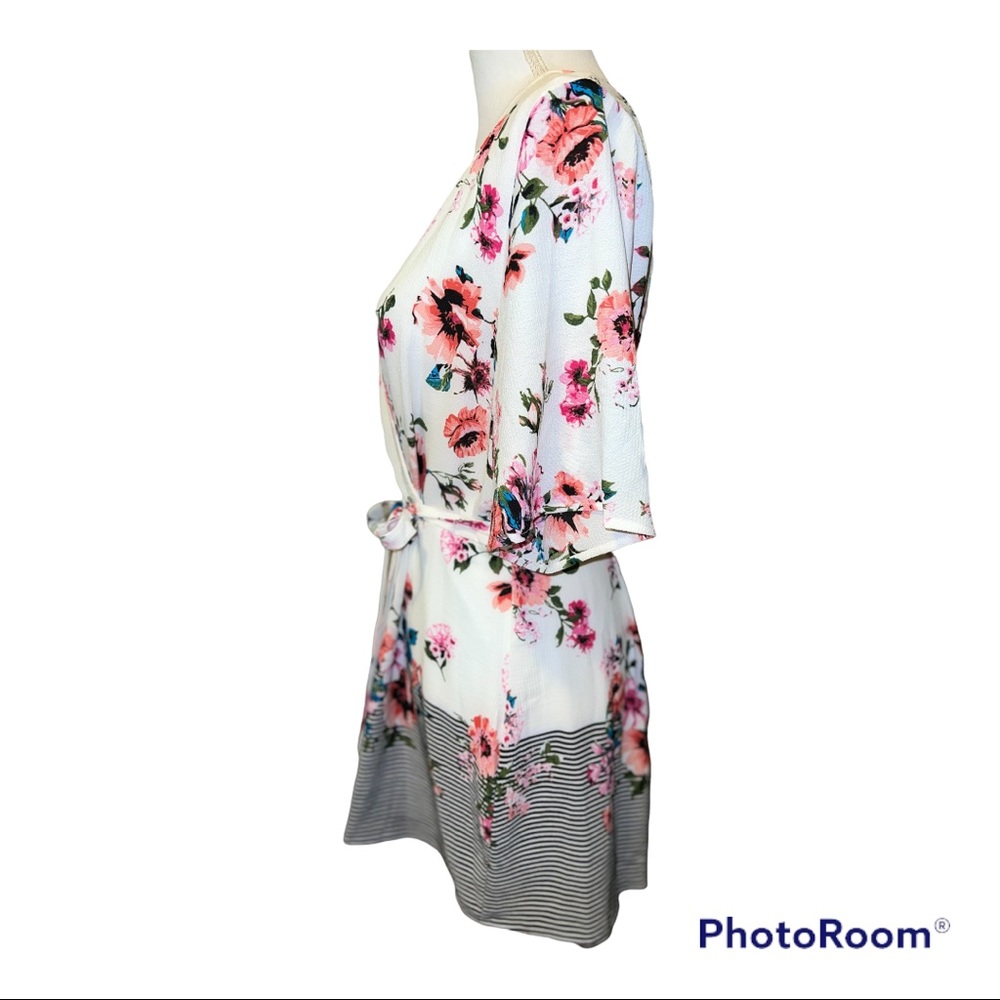 Ash & Violet floral and striped romper - Picture 4 of 7